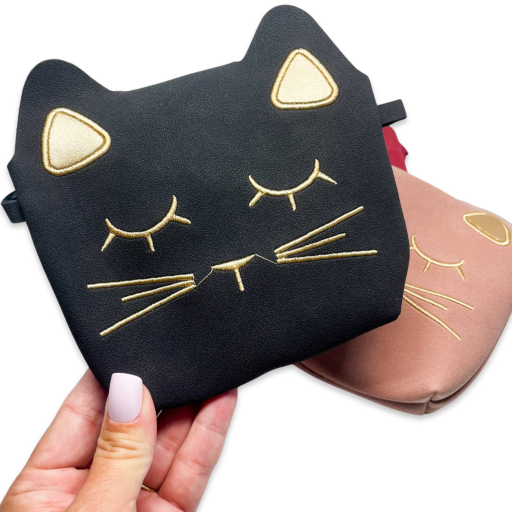 KITTY PURSE - BLACK