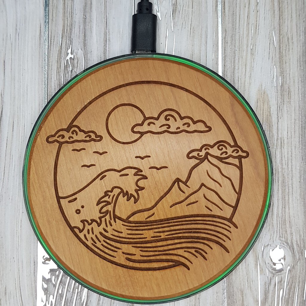 BEACH WAVE - WIRELESS CHARGER