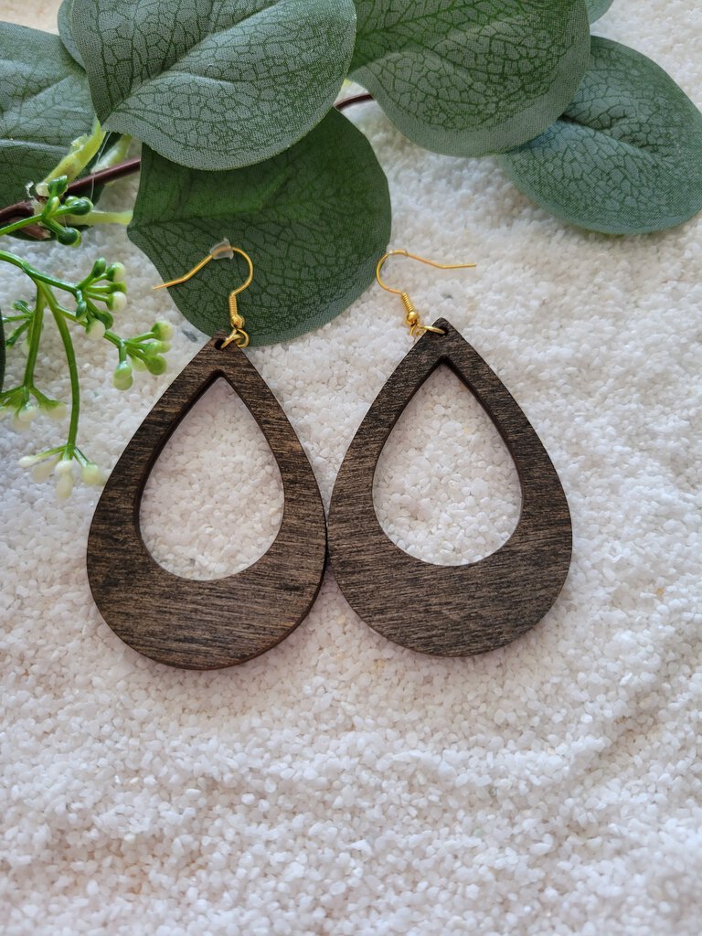 Bohemian style Wooden Earrings