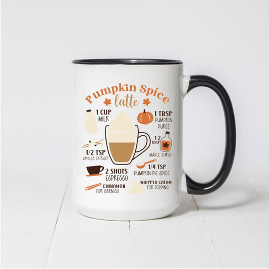 Pumpkin Spice Latte Coffee Mug