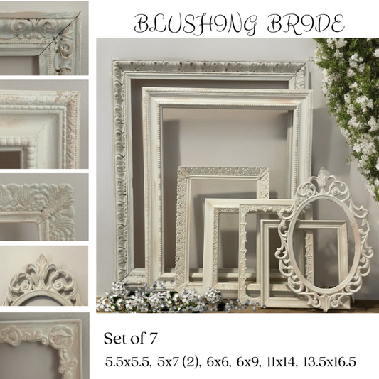 Blushing Bride Gallery Wall Frame Set