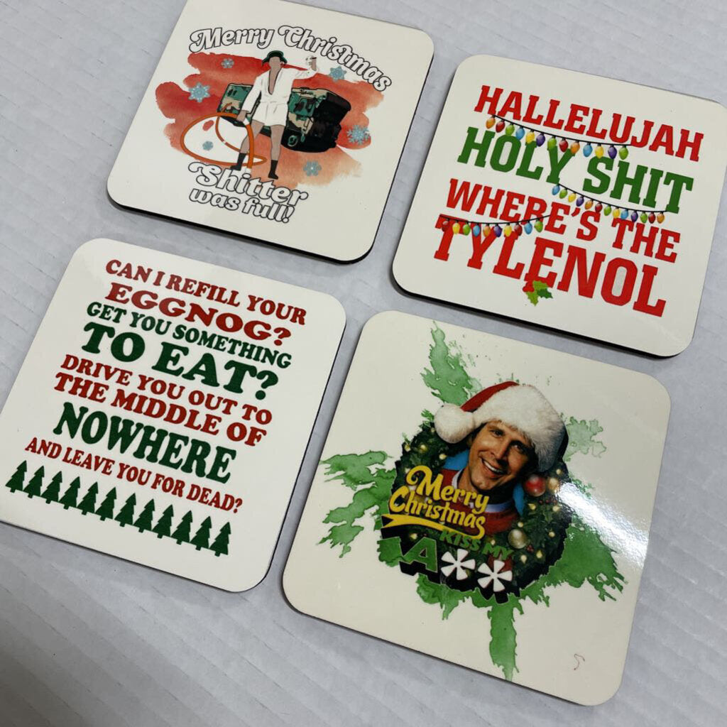 CHRISTMAS VACATION COASTERS