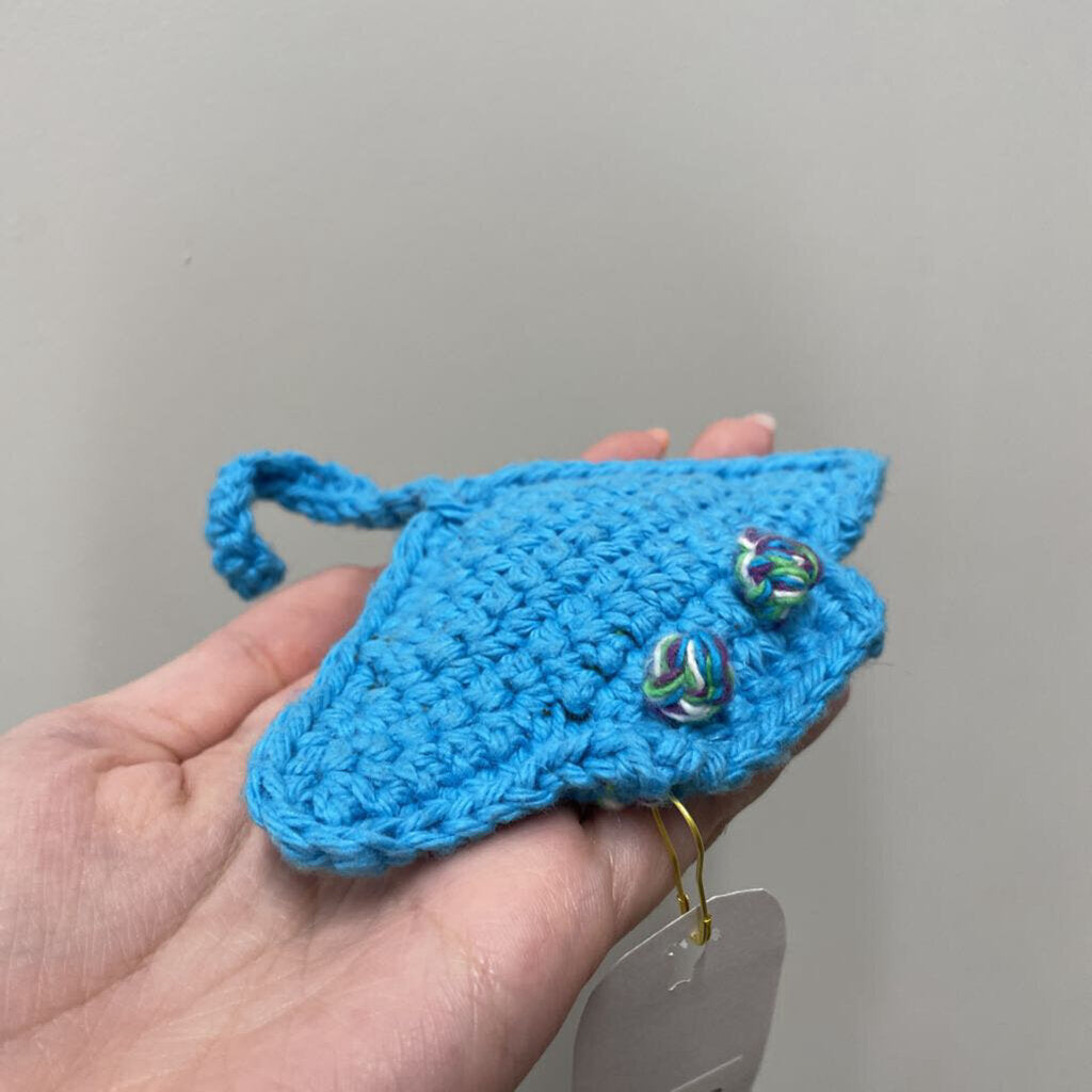 Crocheted Catnip Stingray