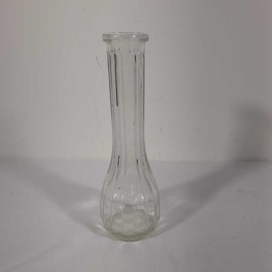 VTG 8.5" GLASS BUD VASE