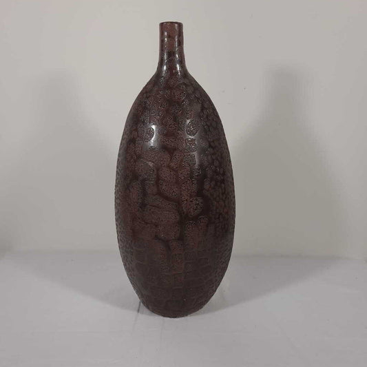 TALL BRONZE VASE