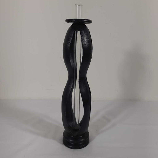 CARVED TUBE VASE