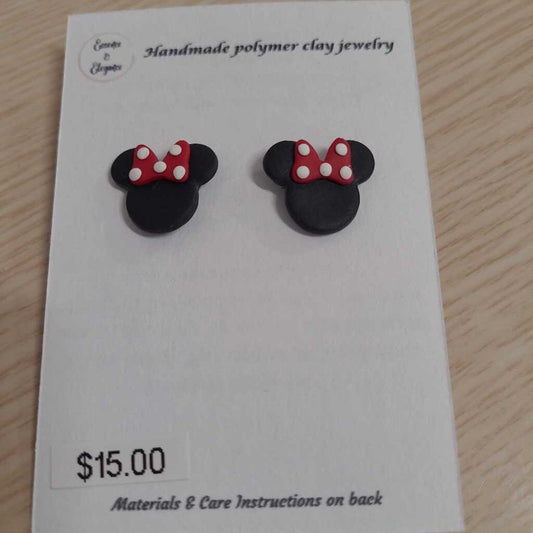MINNIE MOUSE STUDS