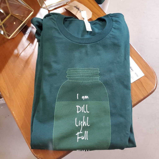 I AM DILL LIGHT FULL - SM - FOREST GREEN