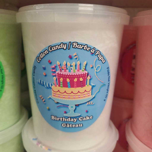 Birthday Cake Cotton Candy