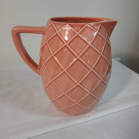 CORAL CERAMIC JUG