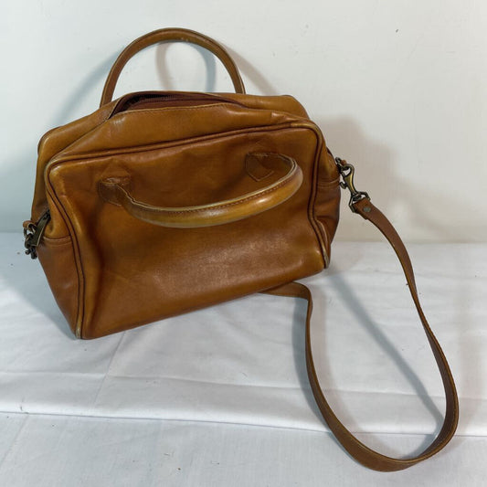 BROWN QUEROS LEATHER PURSE