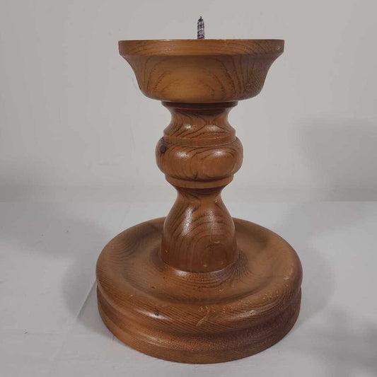 WOODEN CANDLE HOLDER