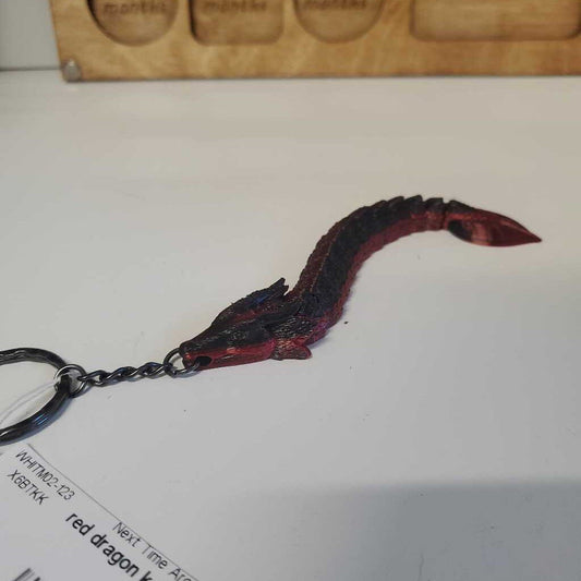 red dragon keychain