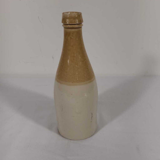 STONEWARE BEER BOTTLE