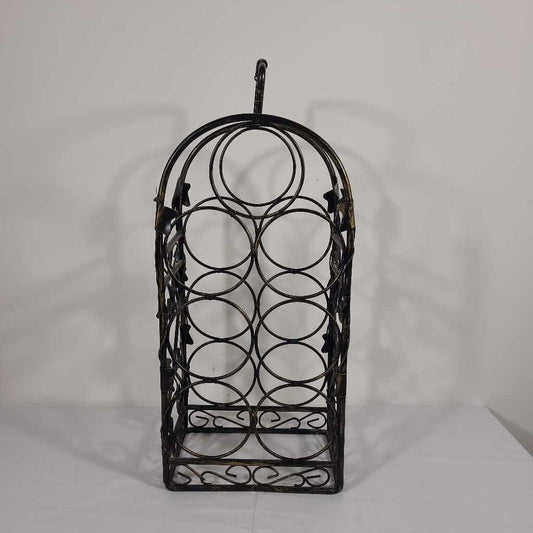 COUNTER TOP METAL WINE RACK