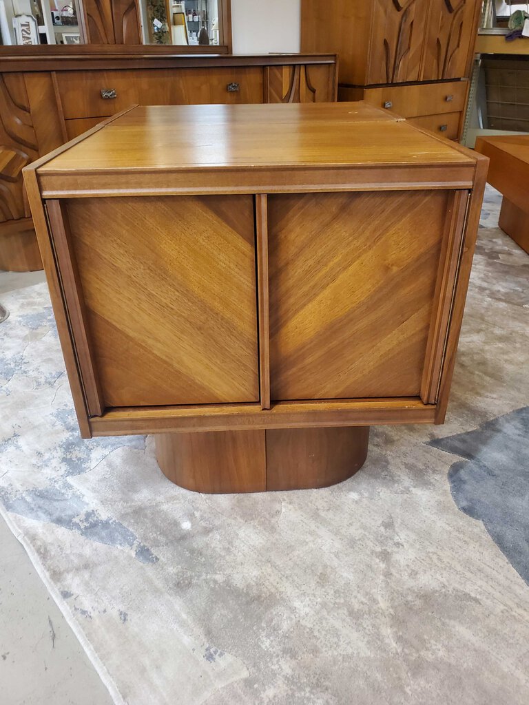 CANADIAN BRUTALIST NIGHTSTAND