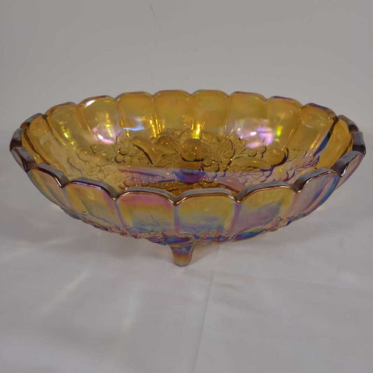 MARIGOLD GLASS FRUIT BOWL