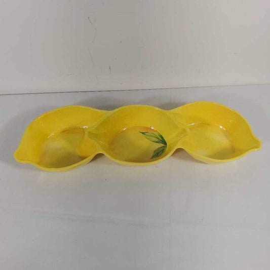 MELAMINE LEMON DISH