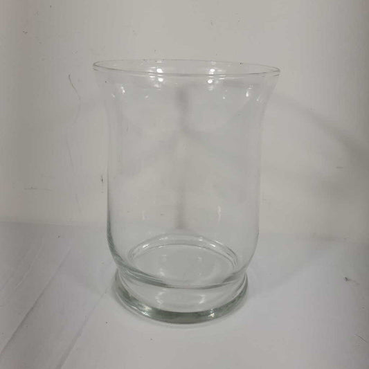 FLUTED GLASS VASE