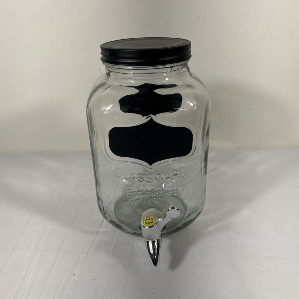 GLASS DRINK DISPENSER