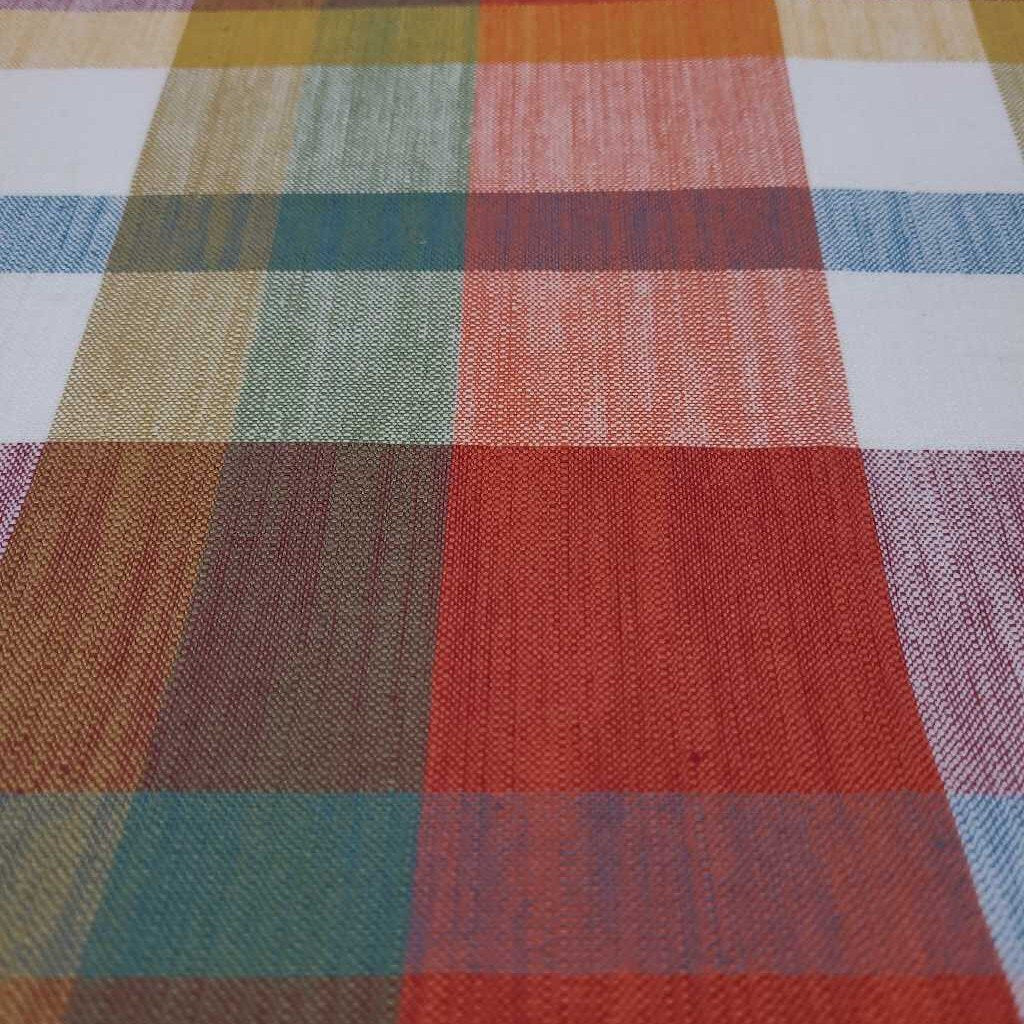 16" X 80" PLAID TABLE RUNNER