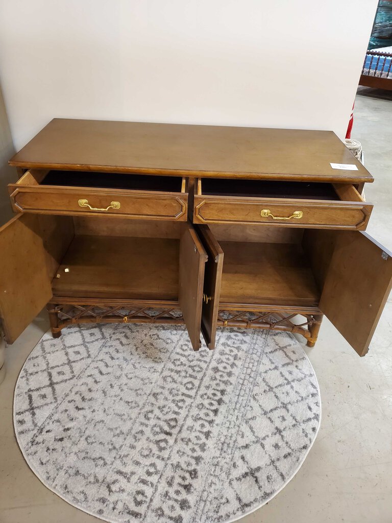 FAUX BAMBOO SIDEBOARD