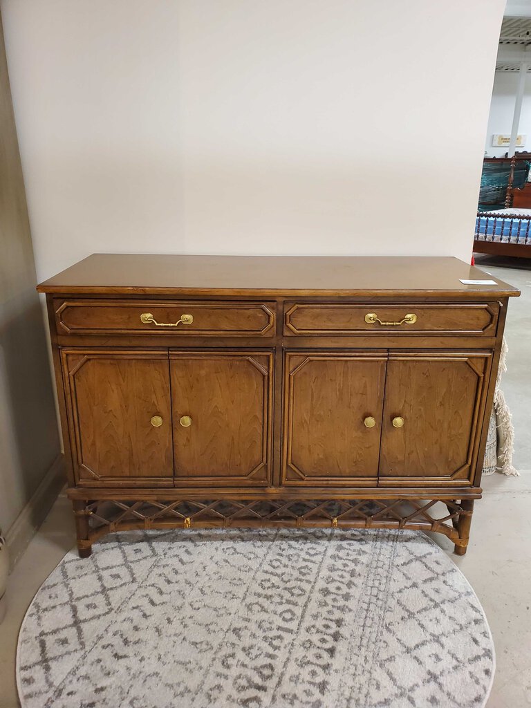 FAUX BAMBOO SIDEBOARD