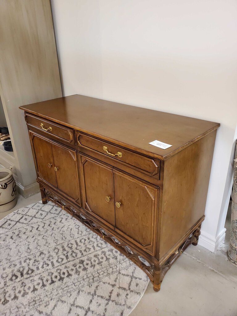 FAUX BAMBOO SIDEBOARD