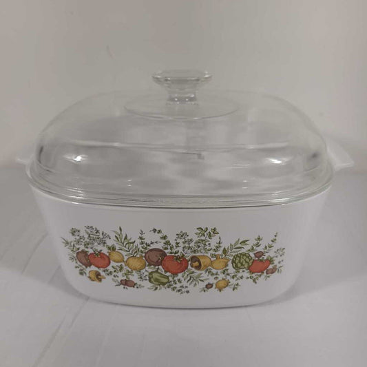 VTG COVERED PYREX DISH