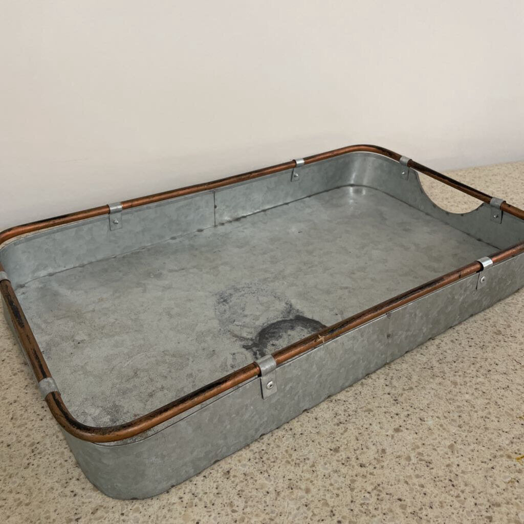 GALVANIZED TRAY