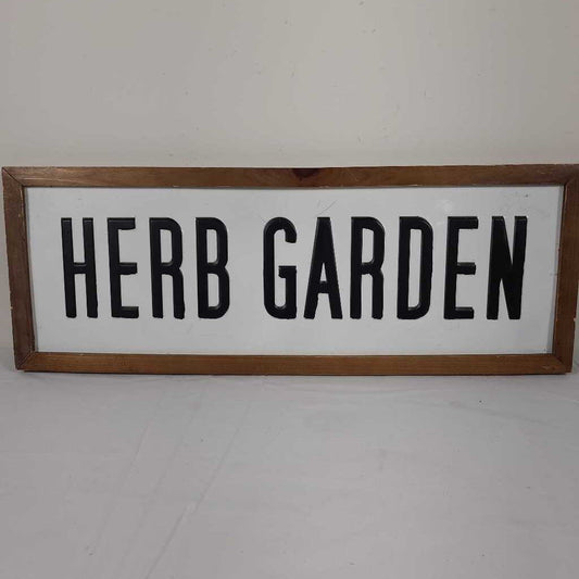 HERB GARDEN SIGN