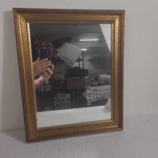 GOLD FRAMED MIRROR