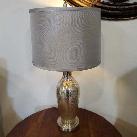 MERCURY GLASS TABLE LAMP