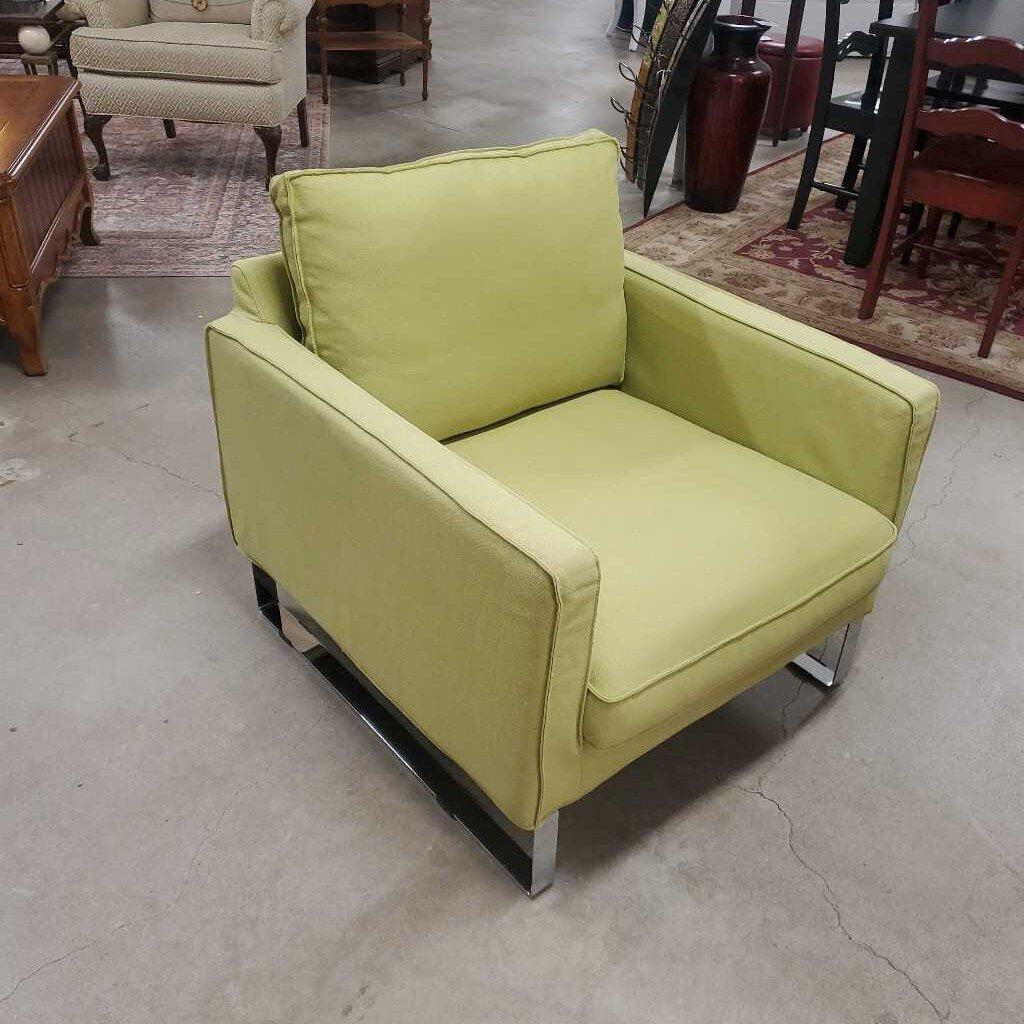 GREEN IKEA ACCENT CHAIR