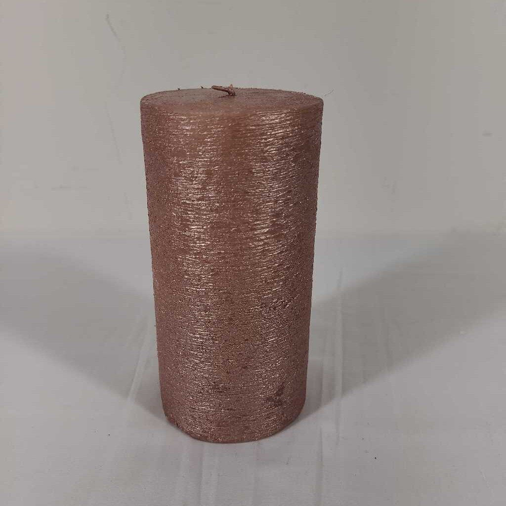 PINK PILLAR CANDLE