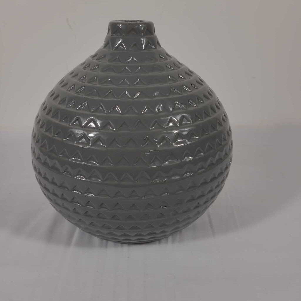 GREY BUD VASE