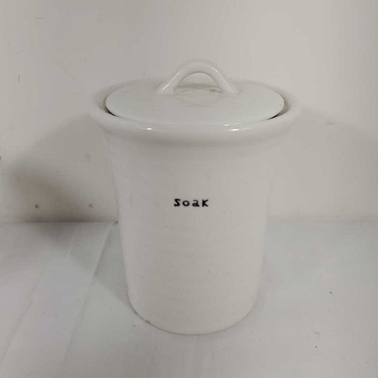 POTTERY BARN SOAK LIDDED CANISTER