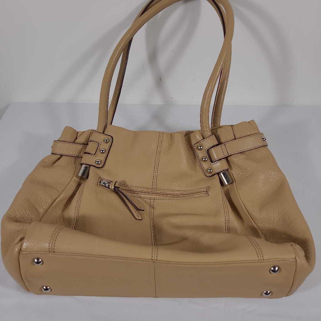 TIGNANELLO CAMEL LEATHER PURSE