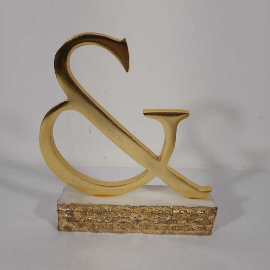 GOLD AMPERSAND