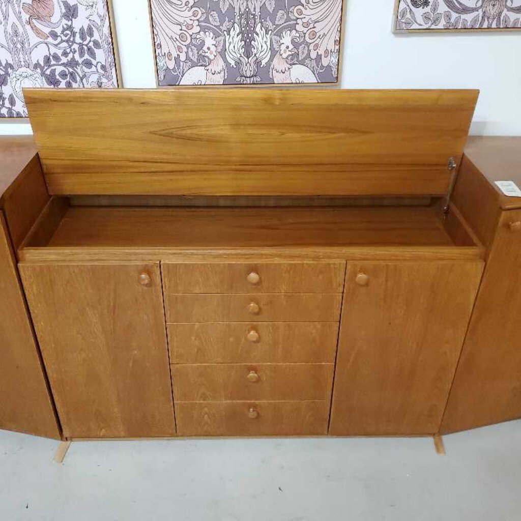 TEAK CREDENZA