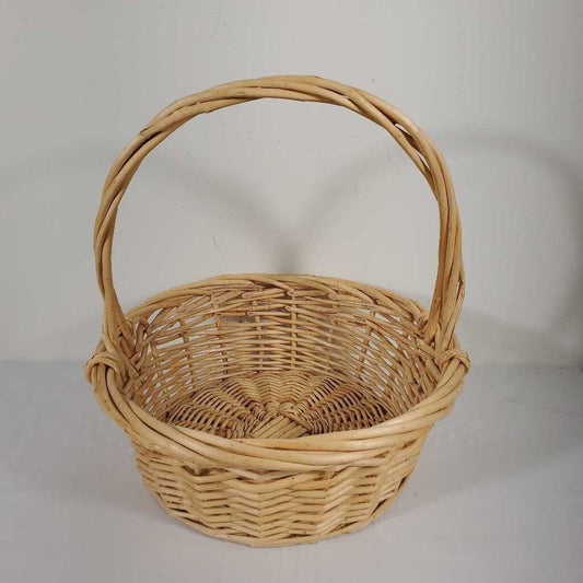 ROUND BASKET W/HANDLE