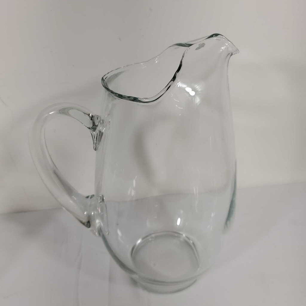 GLASS PITCHER