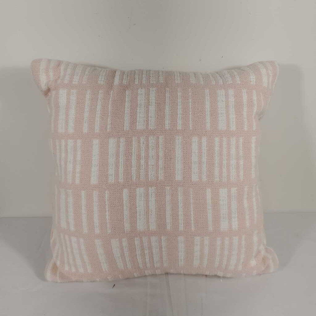 PINK & WHITE PILLOW