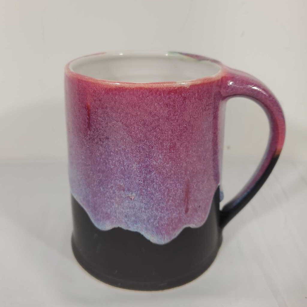 PINK/PURPLE POTTERY MUG