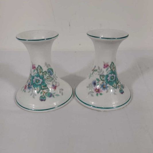 PR ELIZABETH ARDEN CANDLESTICK HOLDERS