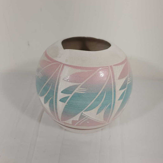 ROUND MEXICAN VASE