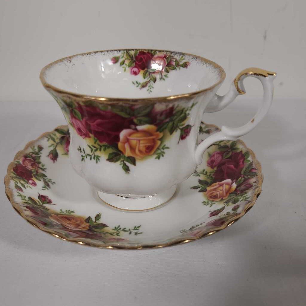 OCR TEACUP & SAUCER