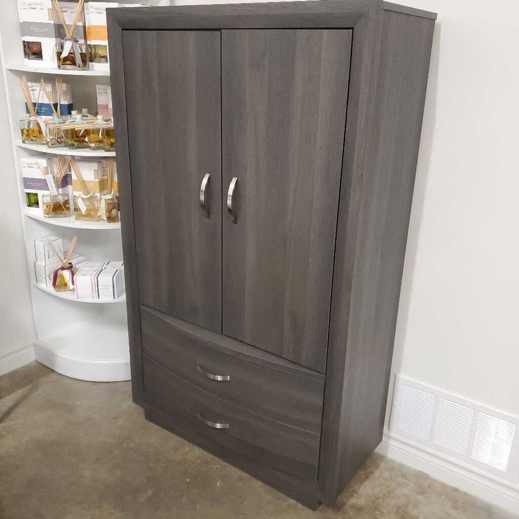 GREY TONE ARMOIRE