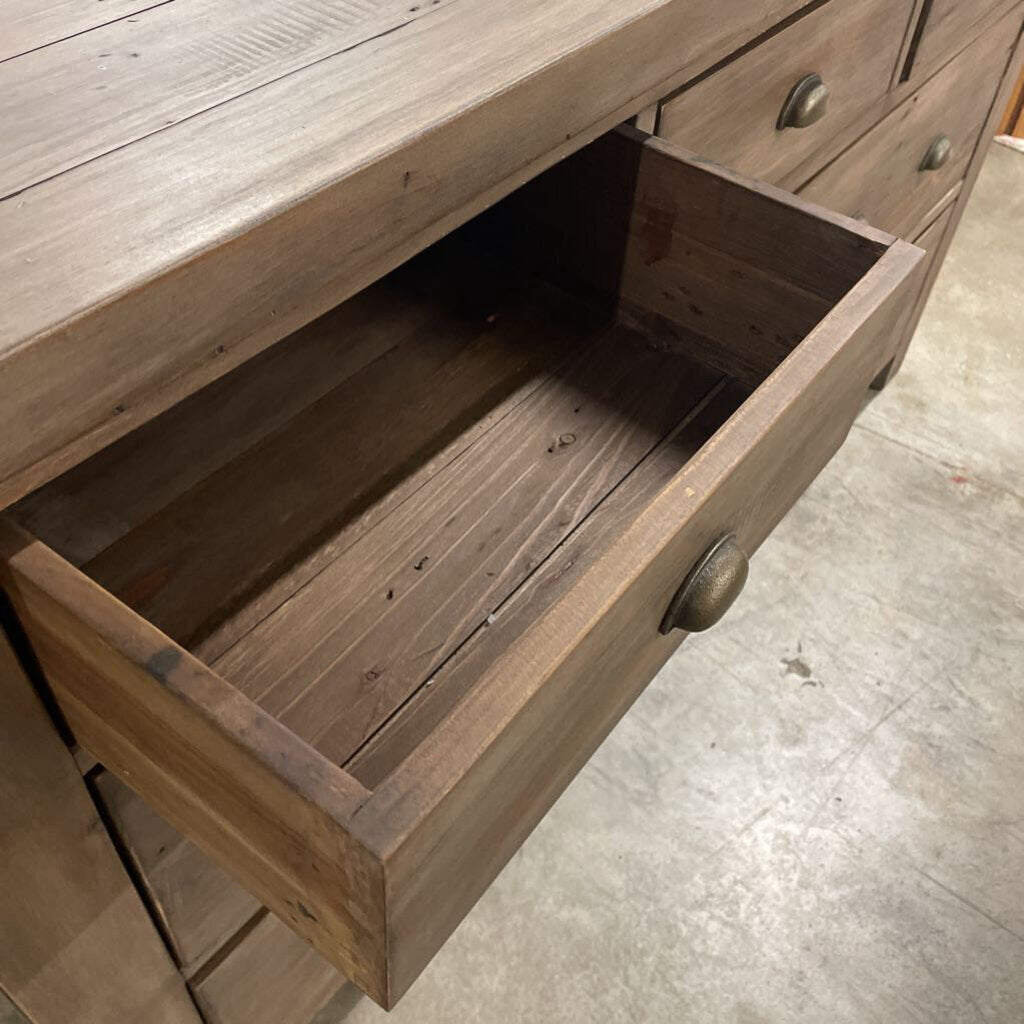 7-DRAWER RECLAIMED WOOD DRESSER