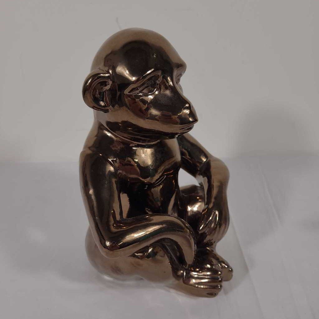 BRONZE CERAMIC MONEKY